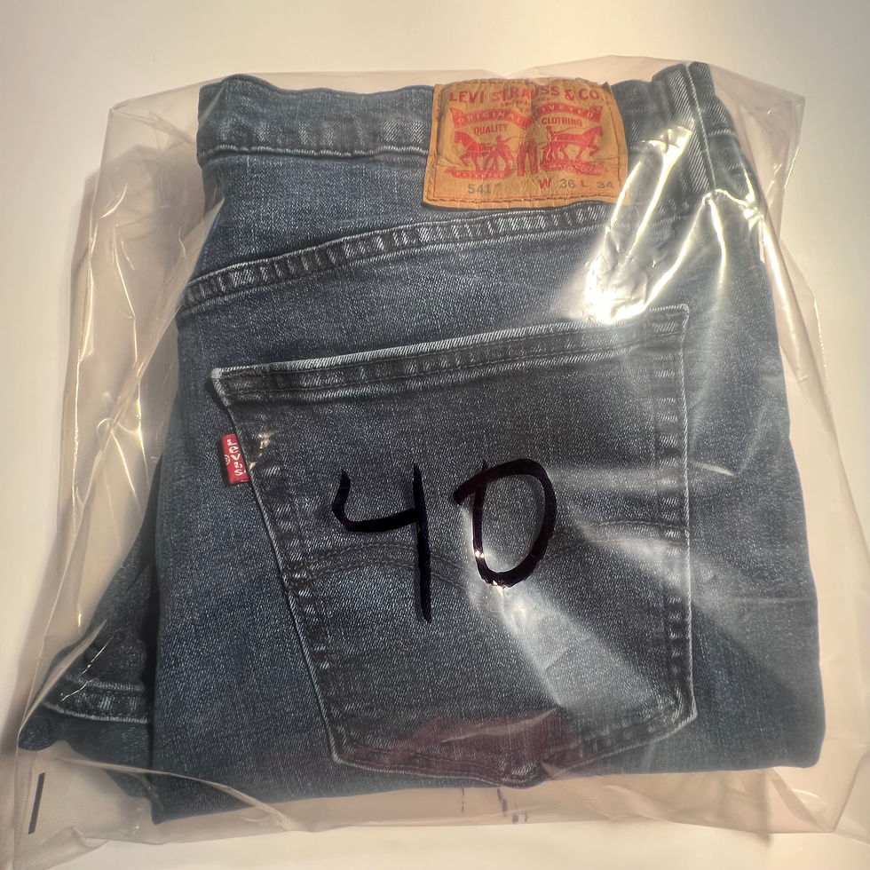 Thumbnail: MEN LEVI 541 DENIM JEANS     SIZE/ W36/L34