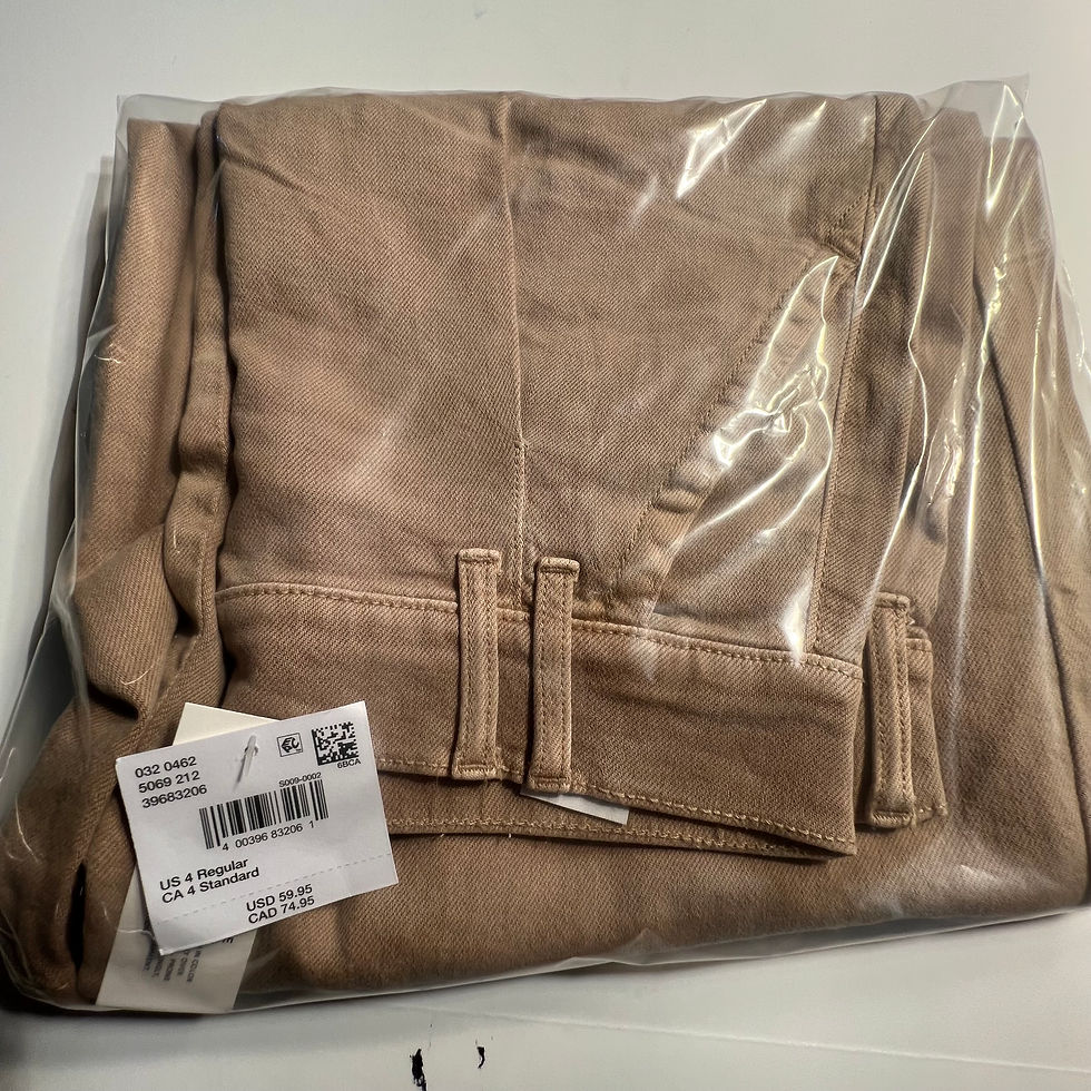 Thumbnail: AMERICAN EAGLE SUPER HIGH RISE WIDE LEG STRETCH PANTS   SIZE/4/W27     #75