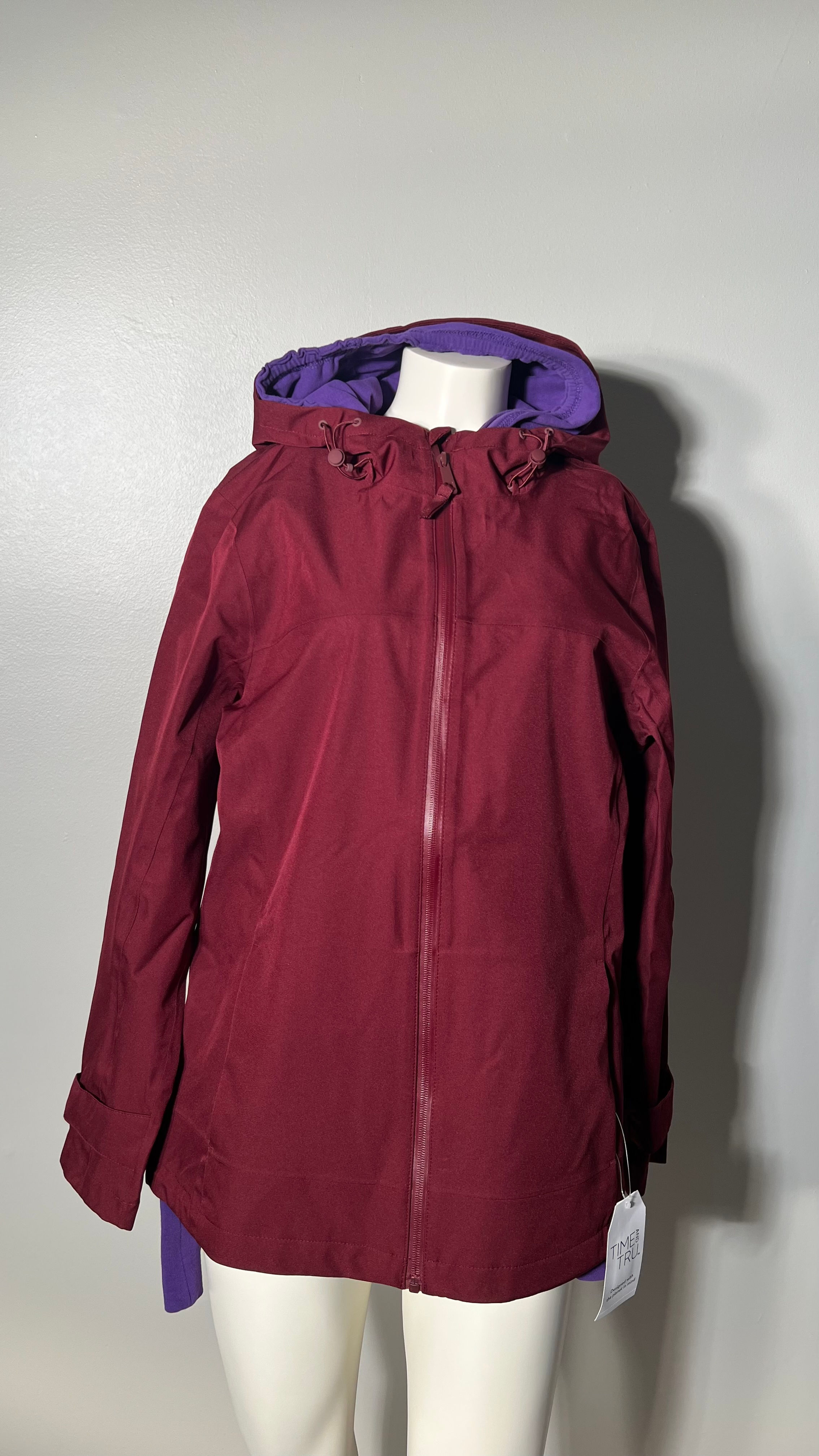 TIME AND TRU BREATHABLE WATERPROOF JACKET