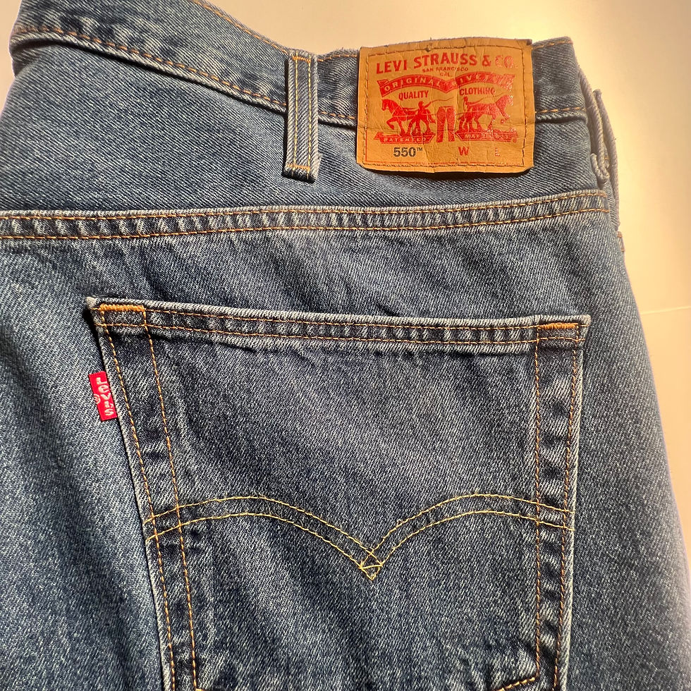 Thumbnail: LEVI 550 DENIM JEANS SIZE W44/L30