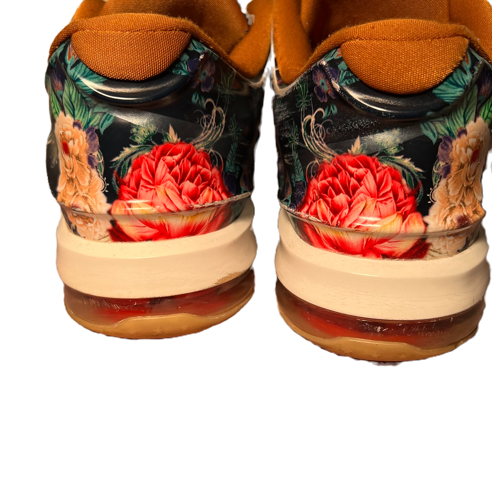 Thumbnail: USED MEN KEVIN DURANT KD 7 FLORALS SIZE 10