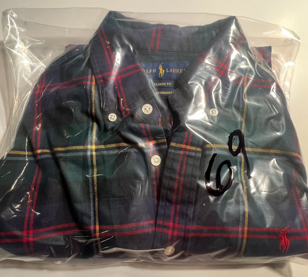 Thumbnail: RALPH LAUREN MULTI COLOR LONG SLEEVE BUTTON UP  #69