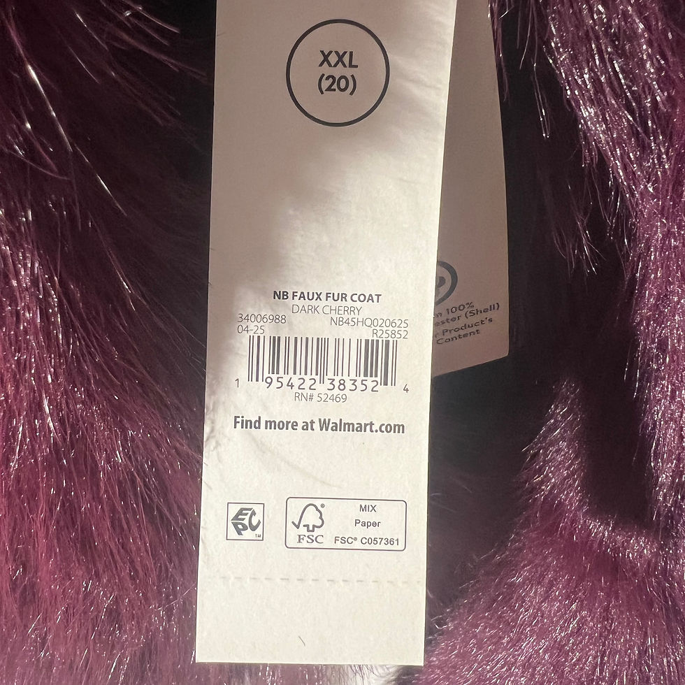 Thumbnail: NEW WOMEN NB FAUX FUR COAT