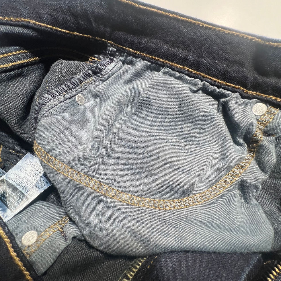 Thumbnail: USED MEN LEVIS 505 DARK DENIM JEANS (LIKE NEW)