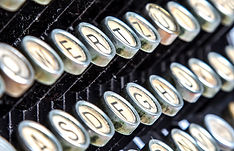 Vintage Typewriter Keys