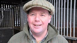 Matt Sheppard hosted the public at his yard yesterday