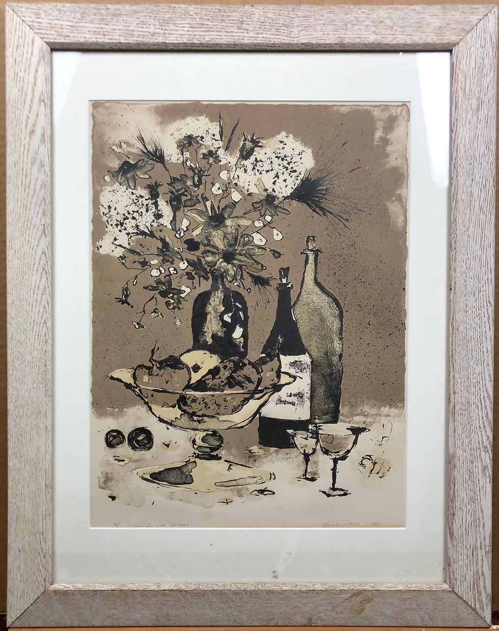 Virginia Dehn lithograph signed