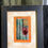 Thumbnail: Jody Lynn Wiggins b 1942 original Geometric framed