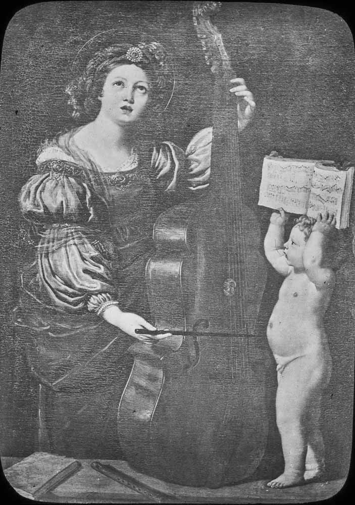 domenichino st cecilia
