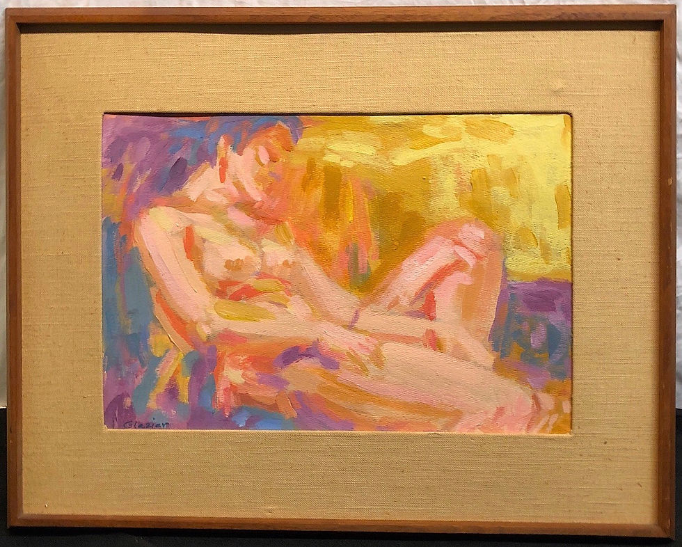 Glazier Reclining nude