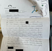 Sebastian, Grade 6, Regal Road Public School, 2023: Project Give Back report for Second Kicks