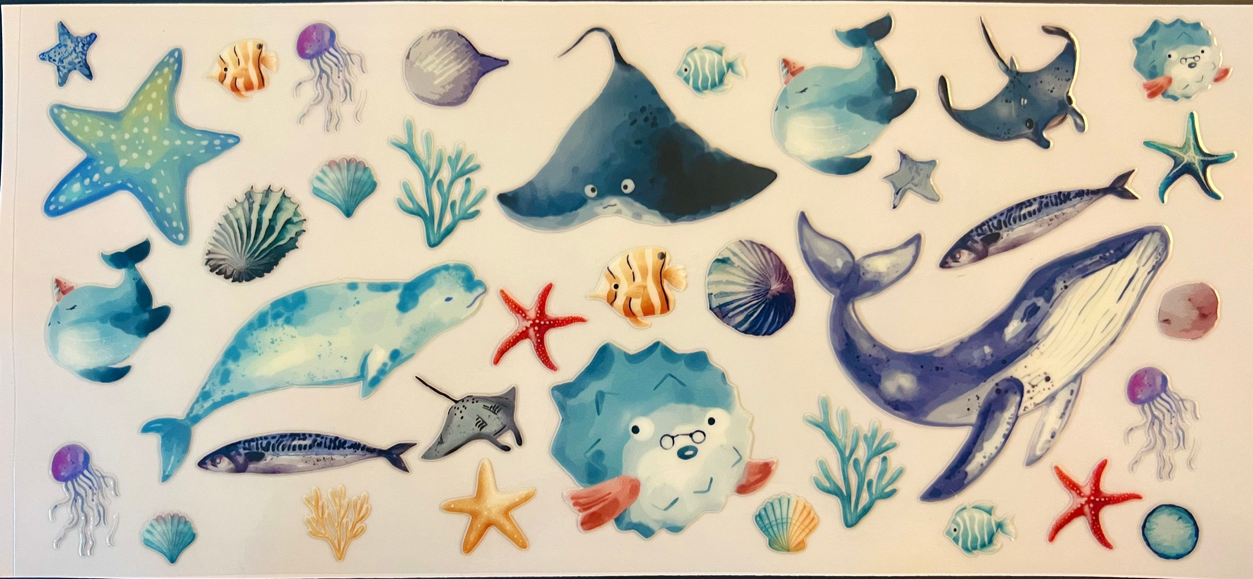Decal: Sea Life