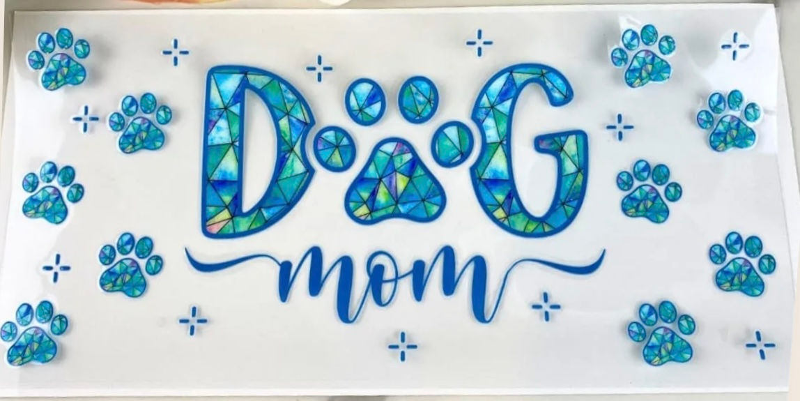 Dog Mom - Blue