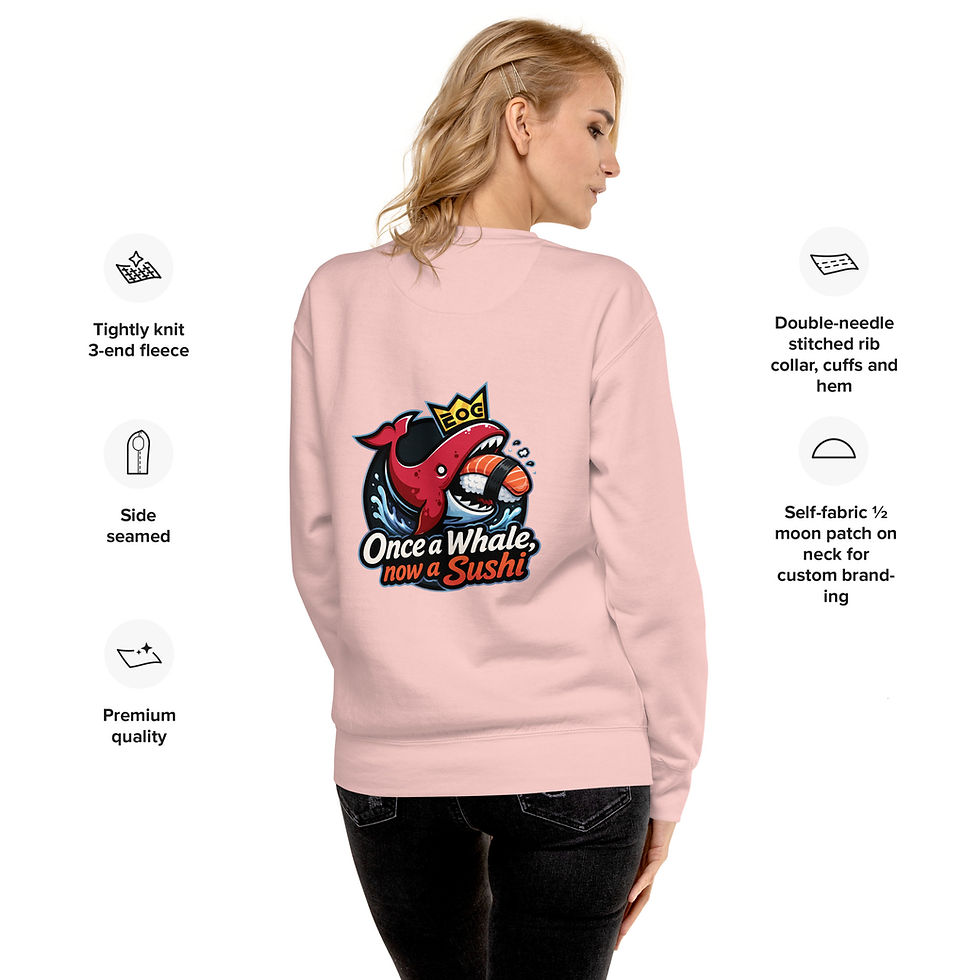 Thumbnail: Sushi Unisex Premium Sweatshirt