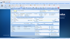 Tela de Cadastro de Clientes no Software BlessSolution