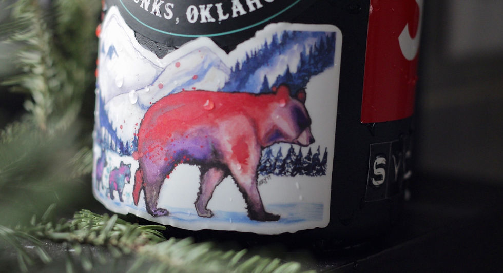 Mama and Baby Bear Sticker