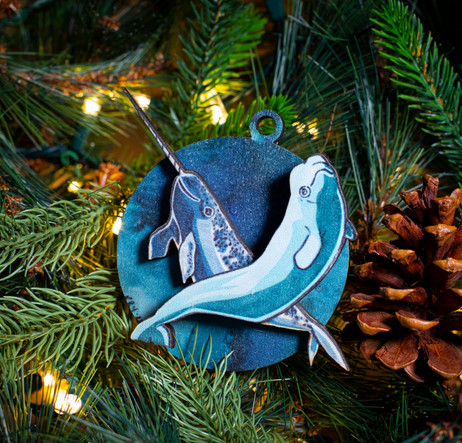 Narwhal (wooden ornament).JPG