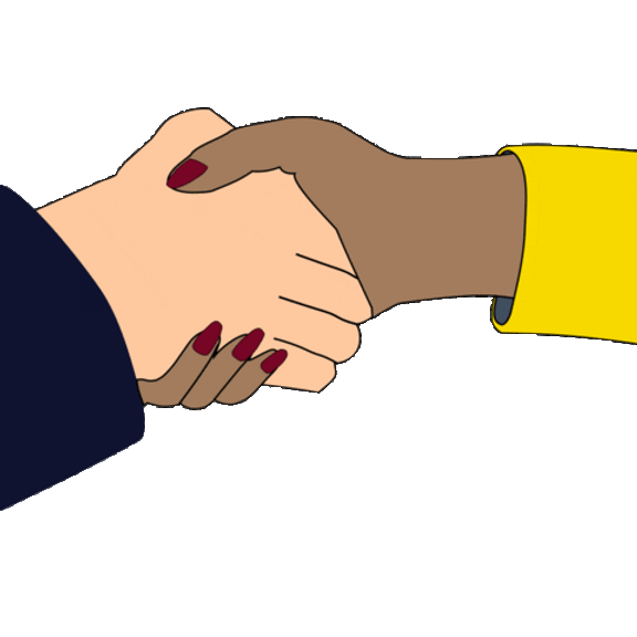 Handshake animation