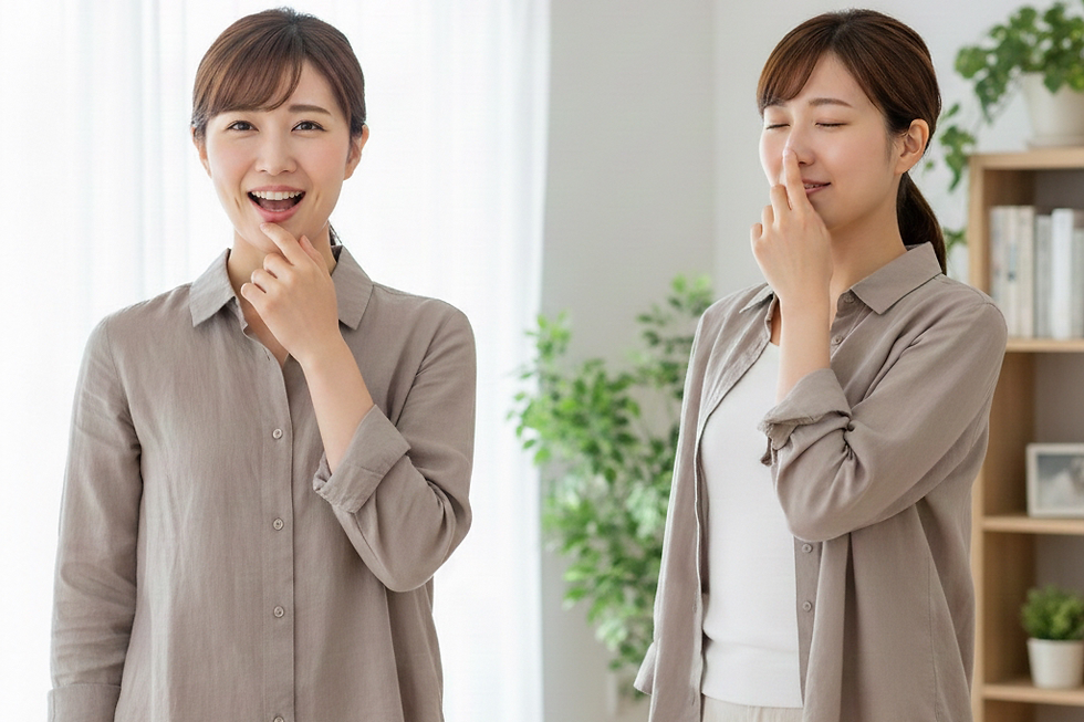 口呼吸と鼻呼吸