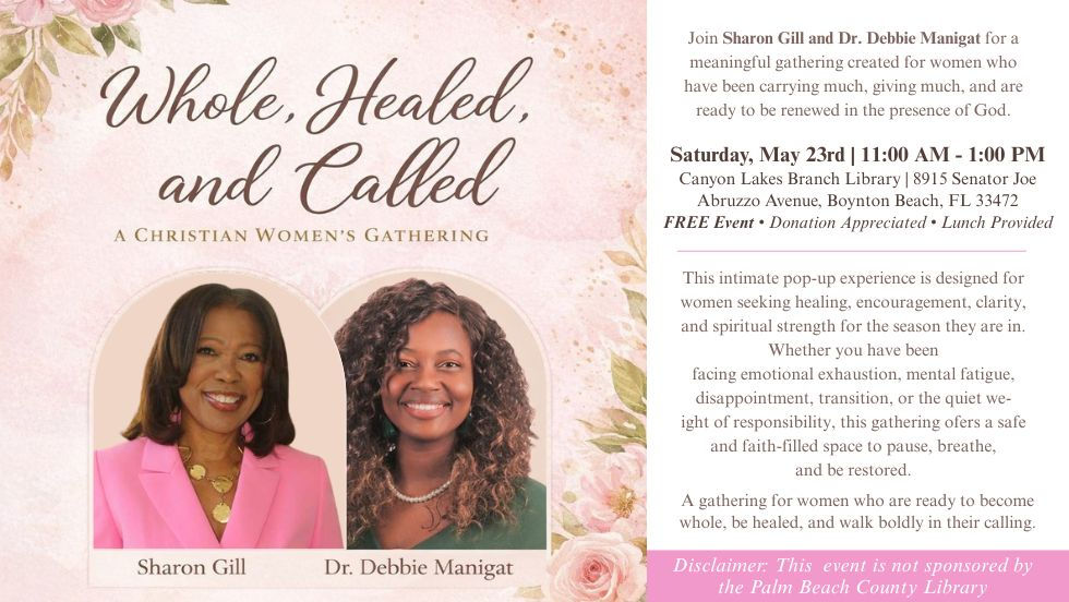 Whole, Healed, and Called - A Restorative Pop-Up for Women in Demanding Seasons