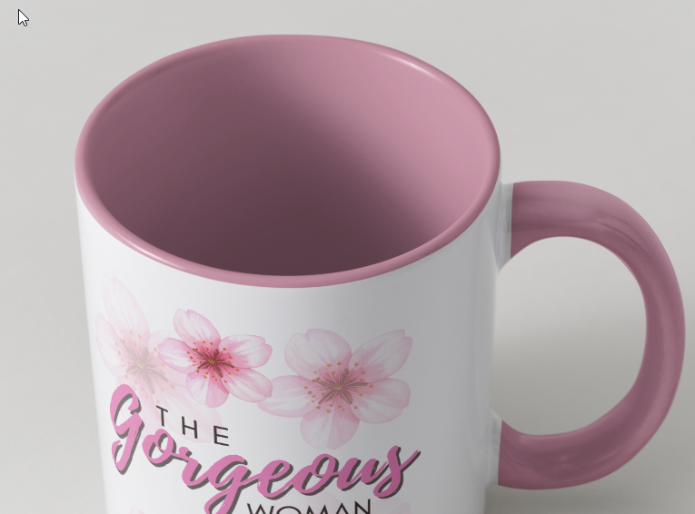 Thumbnail: Gorgeous Woman Coffee Mug