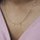 Thumbnail: 9 Diamond Raindrop Necklace