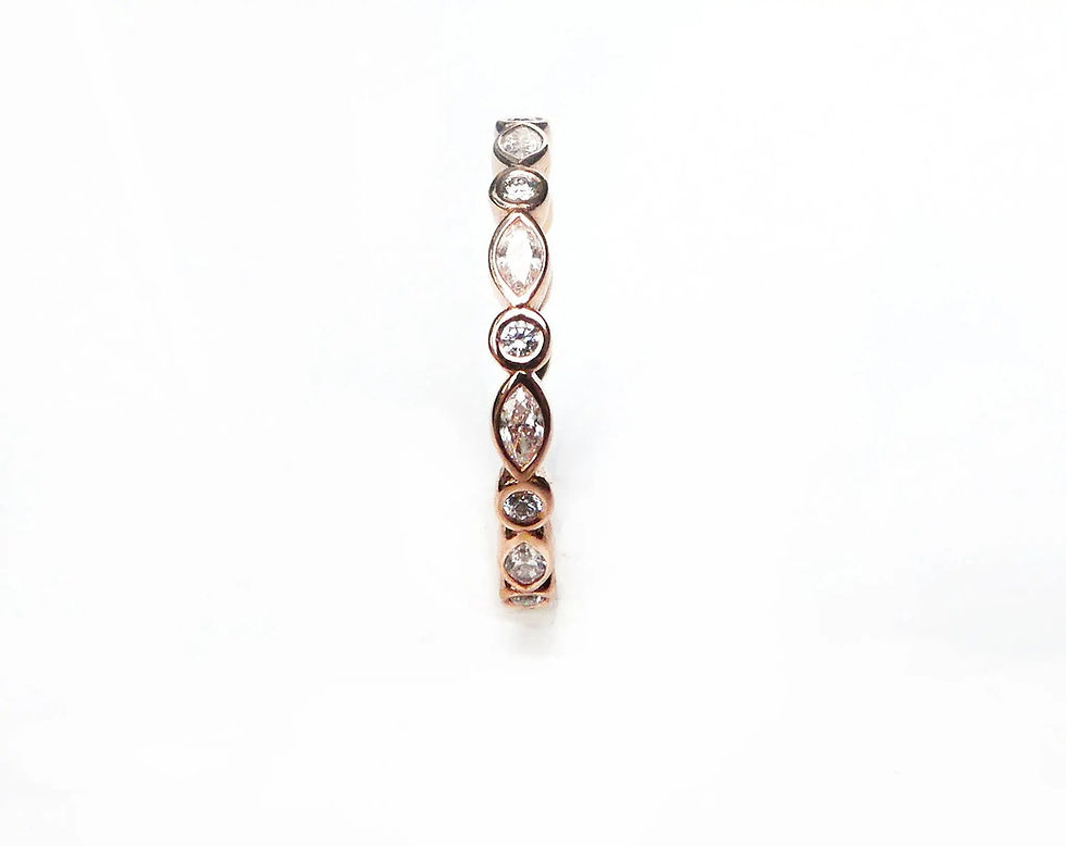 Thumbnail: Marquise Diamond Eternity Band