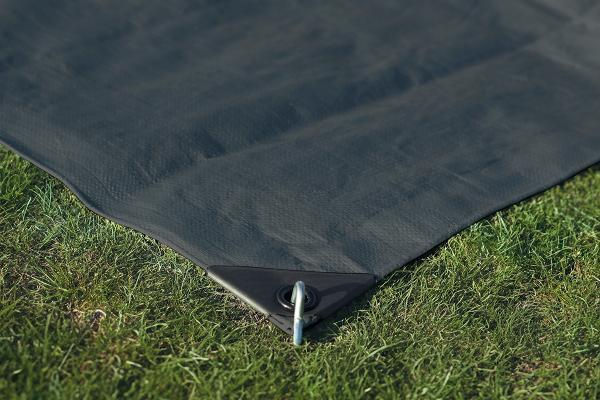 Vorzeltteppich Isabella Ground Sheet G16/18 270cm breit, 600cm lang Fb. grau
