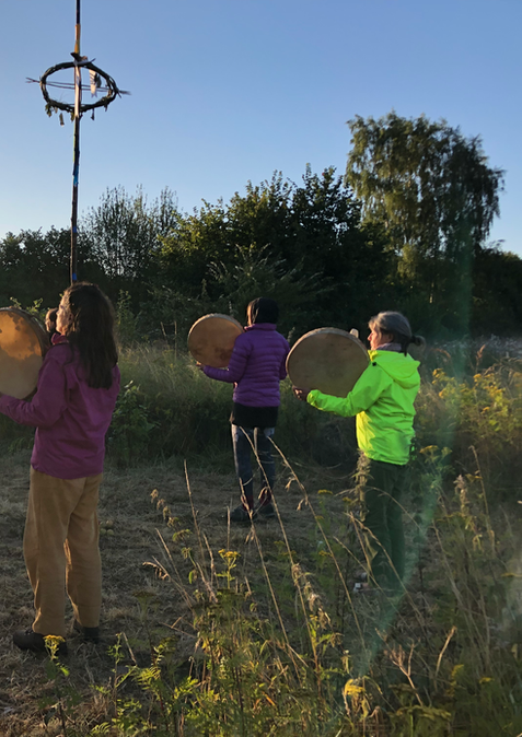 Schamanisches Trommeln
