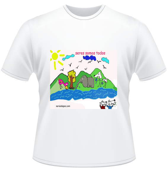 Miniatura: CAMISETA CON DIFERENTE MOTIVO