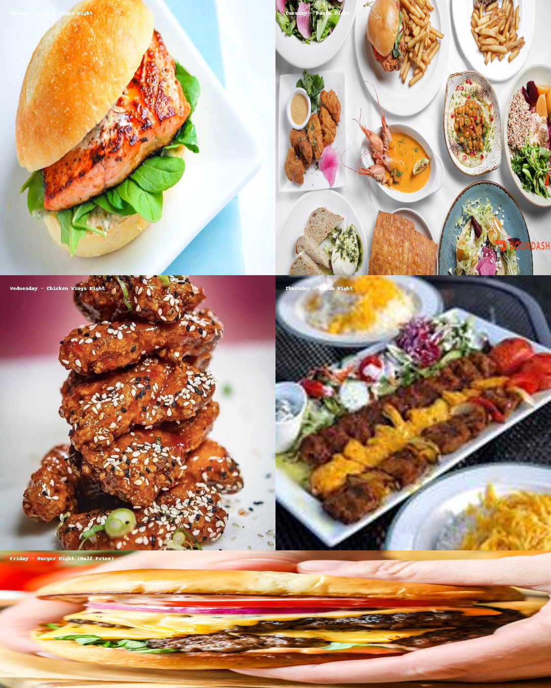 Arranged Food and Objects