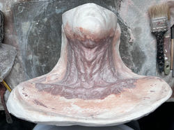 Dracula Neck/ Old Age Neck Sculpt