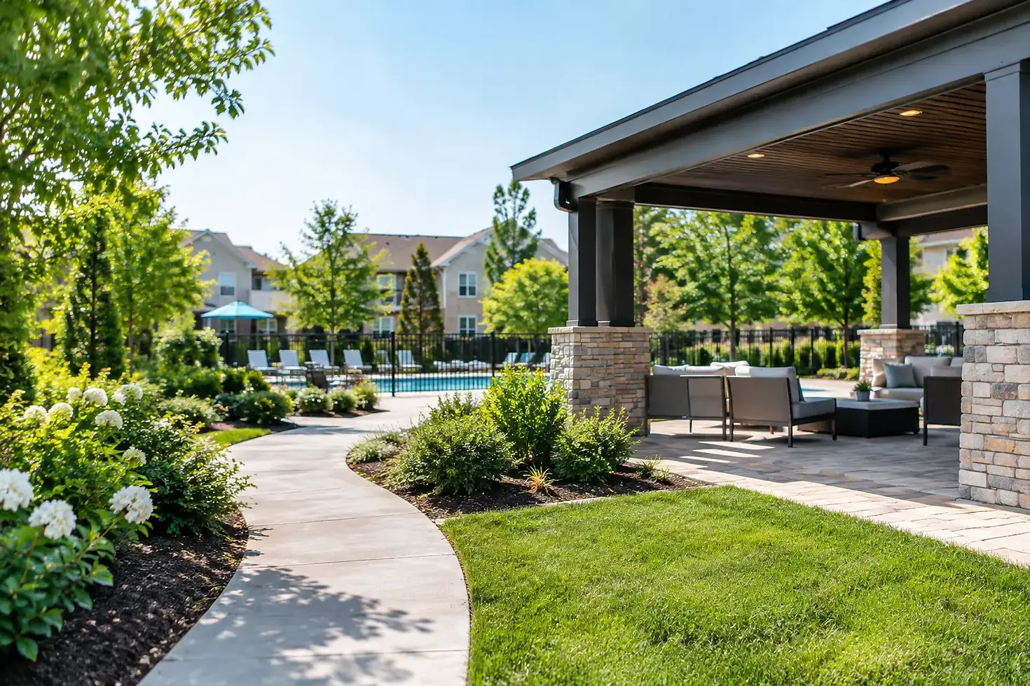 HOA Common Area Transformation Residents Notice
