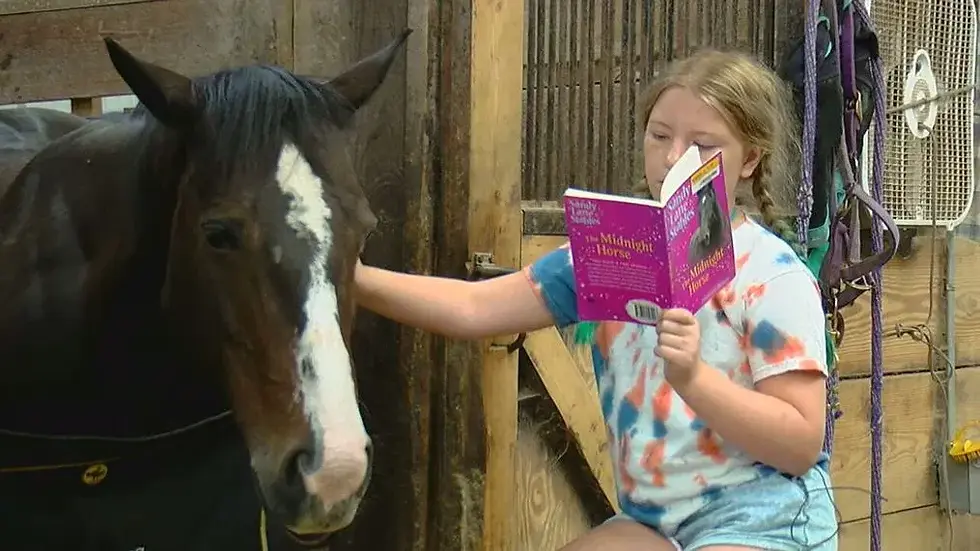 Reading with Horses