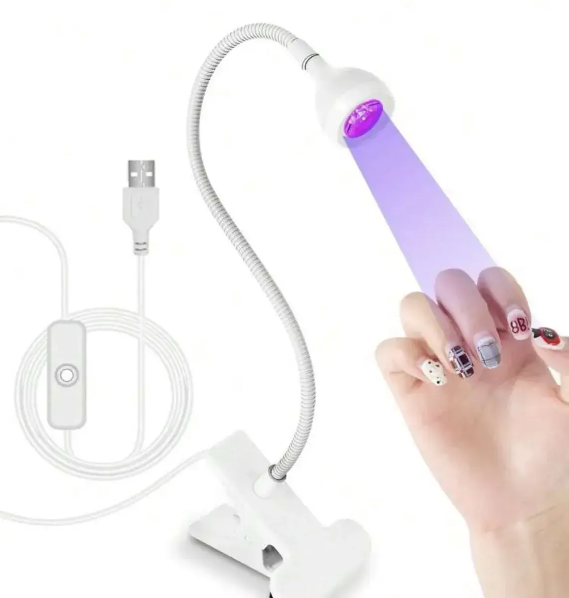 פנס לייבוש טיפסים גדול | צבע אפור