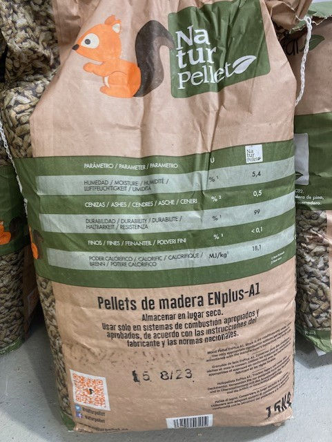 Thumbnail: 1 Pallet Natur Pellets