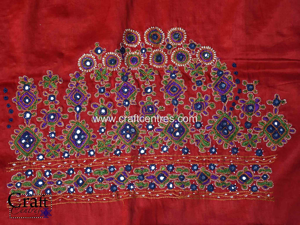 Thumbnail: blouse of kutch embroidery