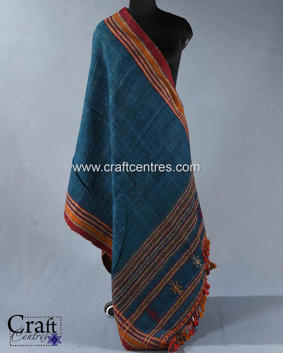 Thumbnail: silk bhujodi shawl