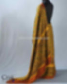 Natural dyes Ajrakh saree