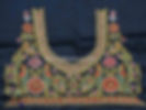 Ahir work blouse fabric