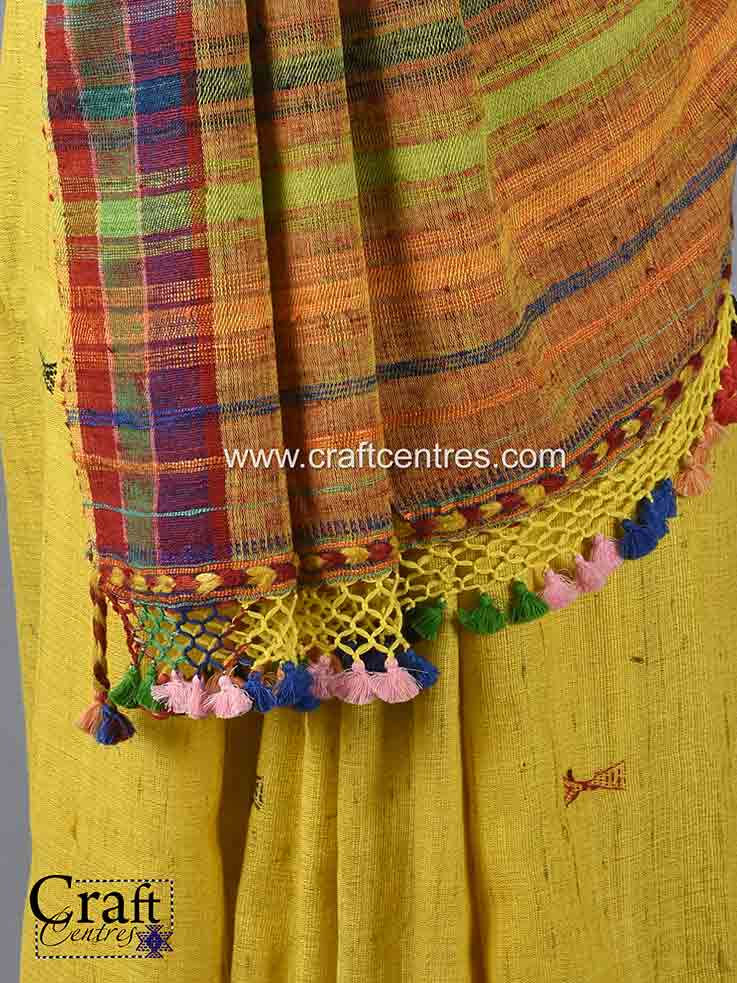 Thumbnail: kutch silk saree