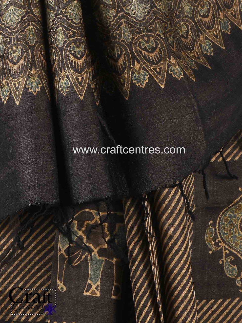 Thumbnail: hand block print saree