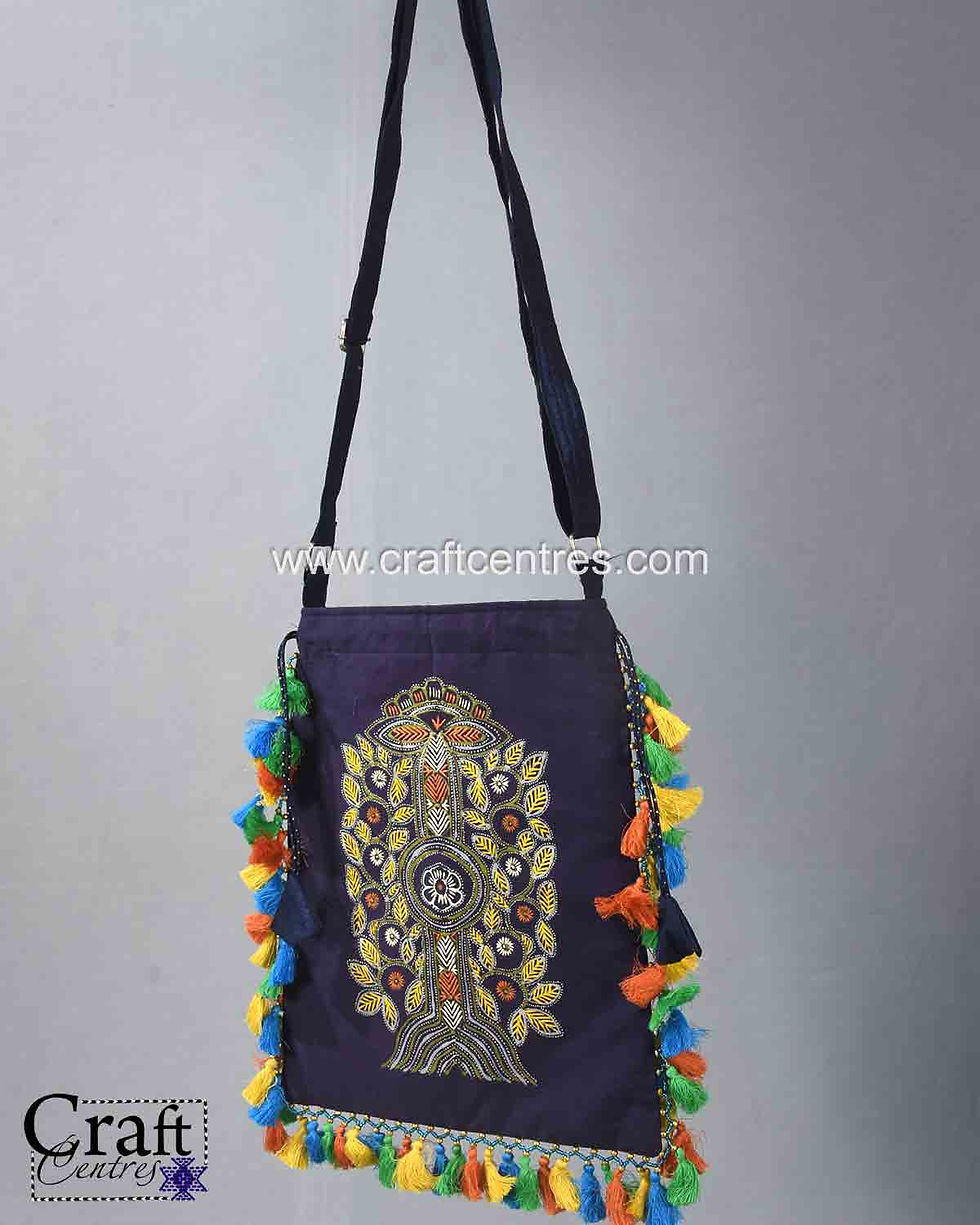 Potli Bag Of Rogan Art Hand Painted For Women