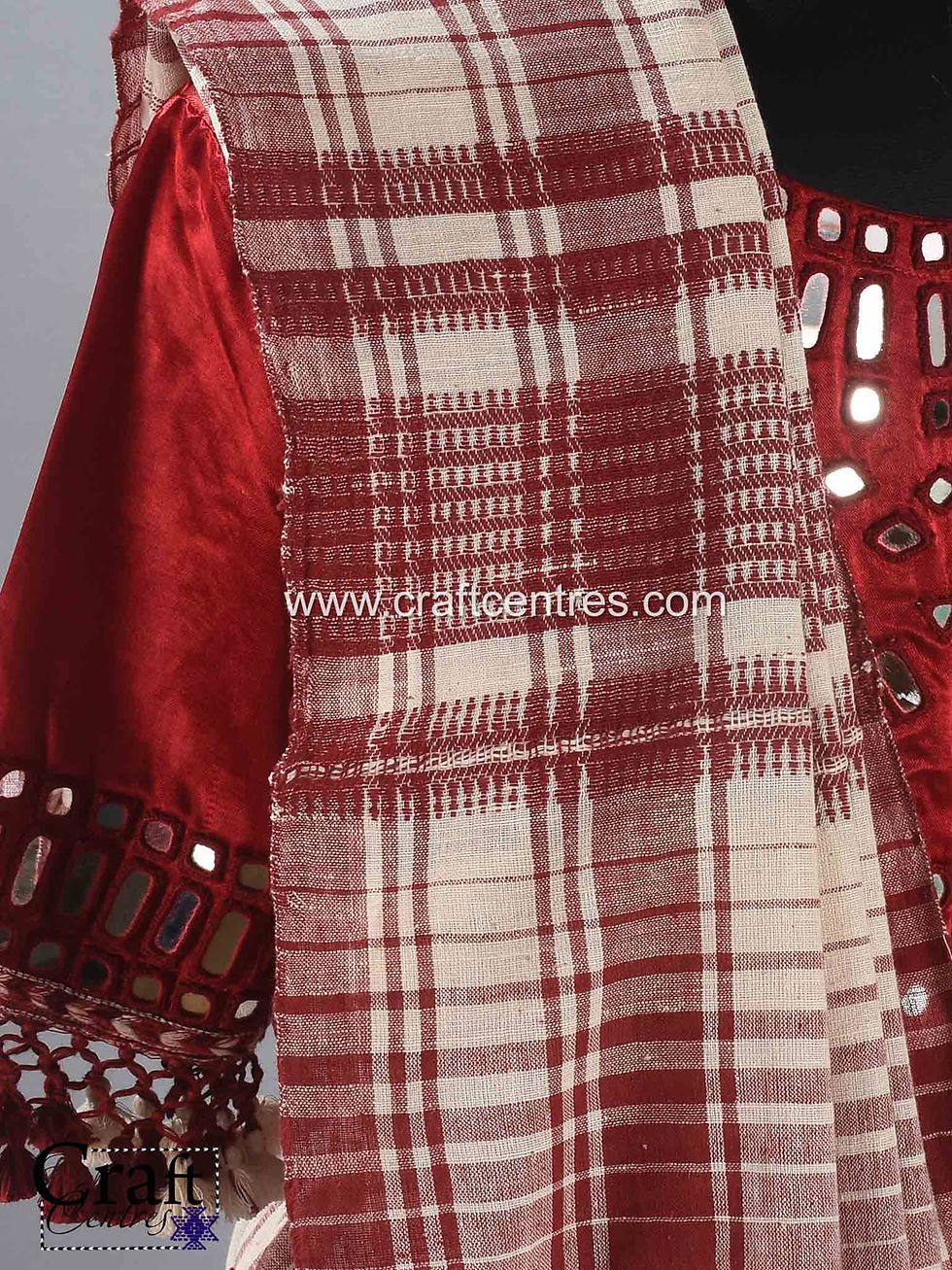 bhujodi kala cotton saree and blouse combo | Shree Handicrafts