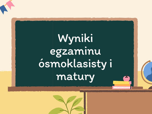 Wyniki egzaminów.