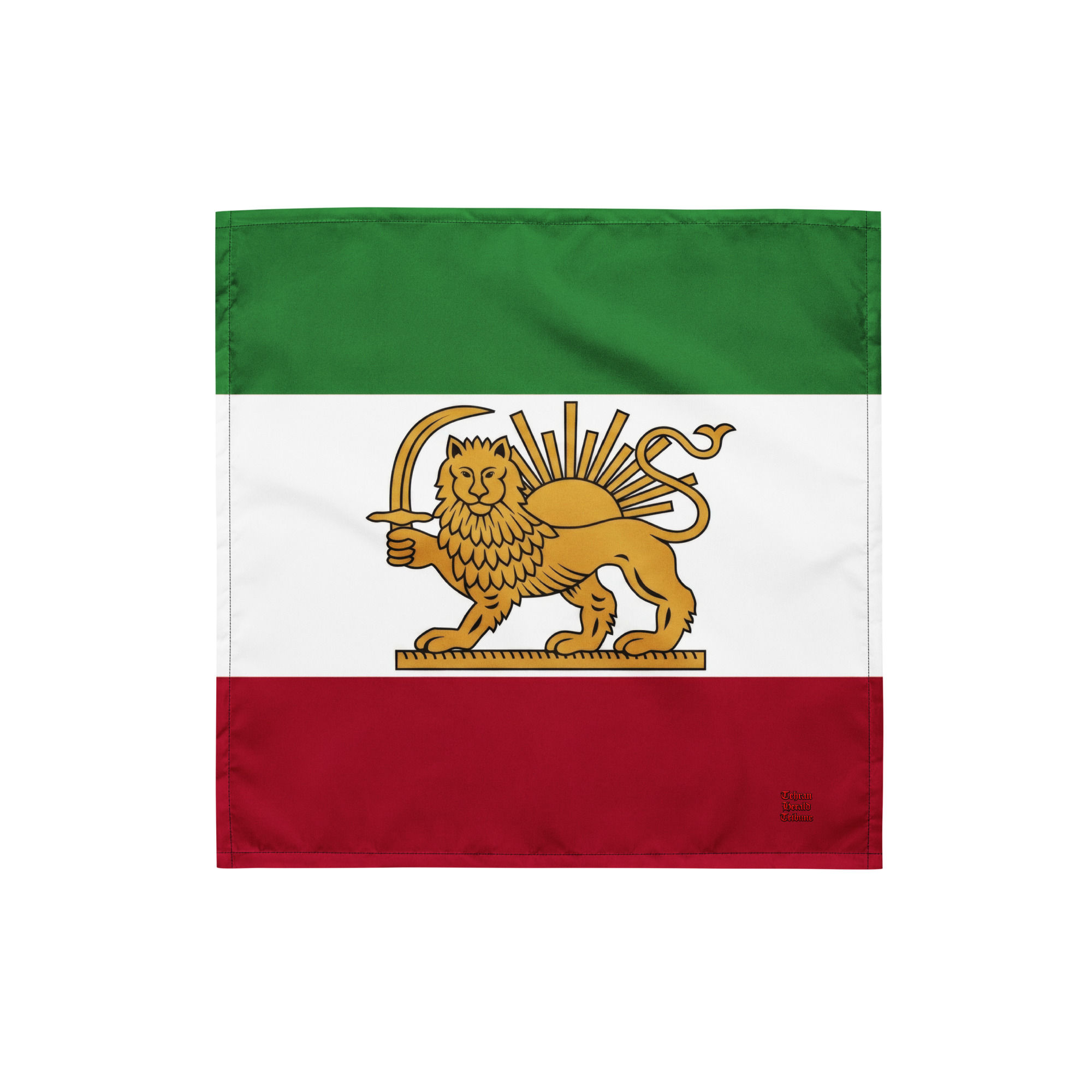 Iran Lion and Sun All-over print bandana
