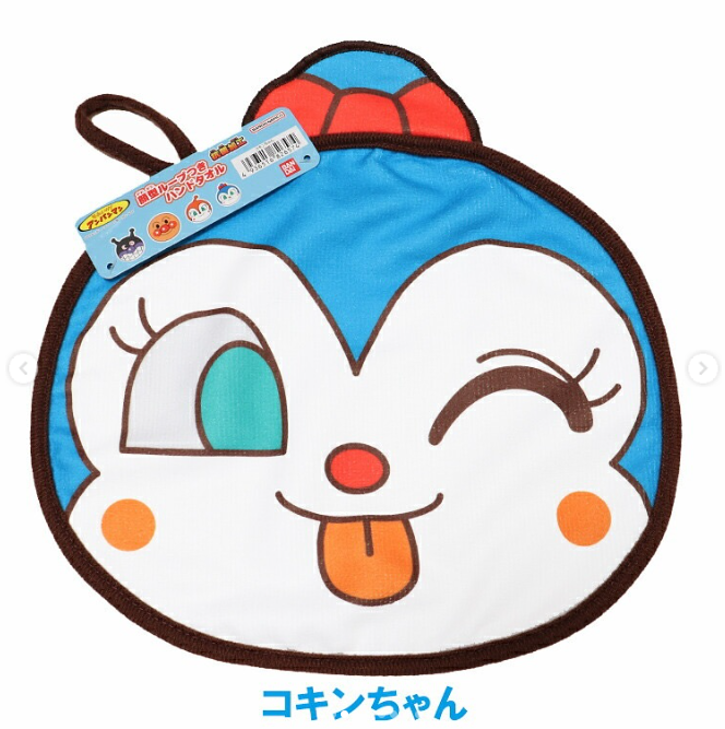 縮圖：麵包超人家族毛巾