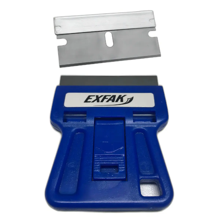 Miniatura: Mini Raspador Ratinho Plástico Cor Azul - Exfak
