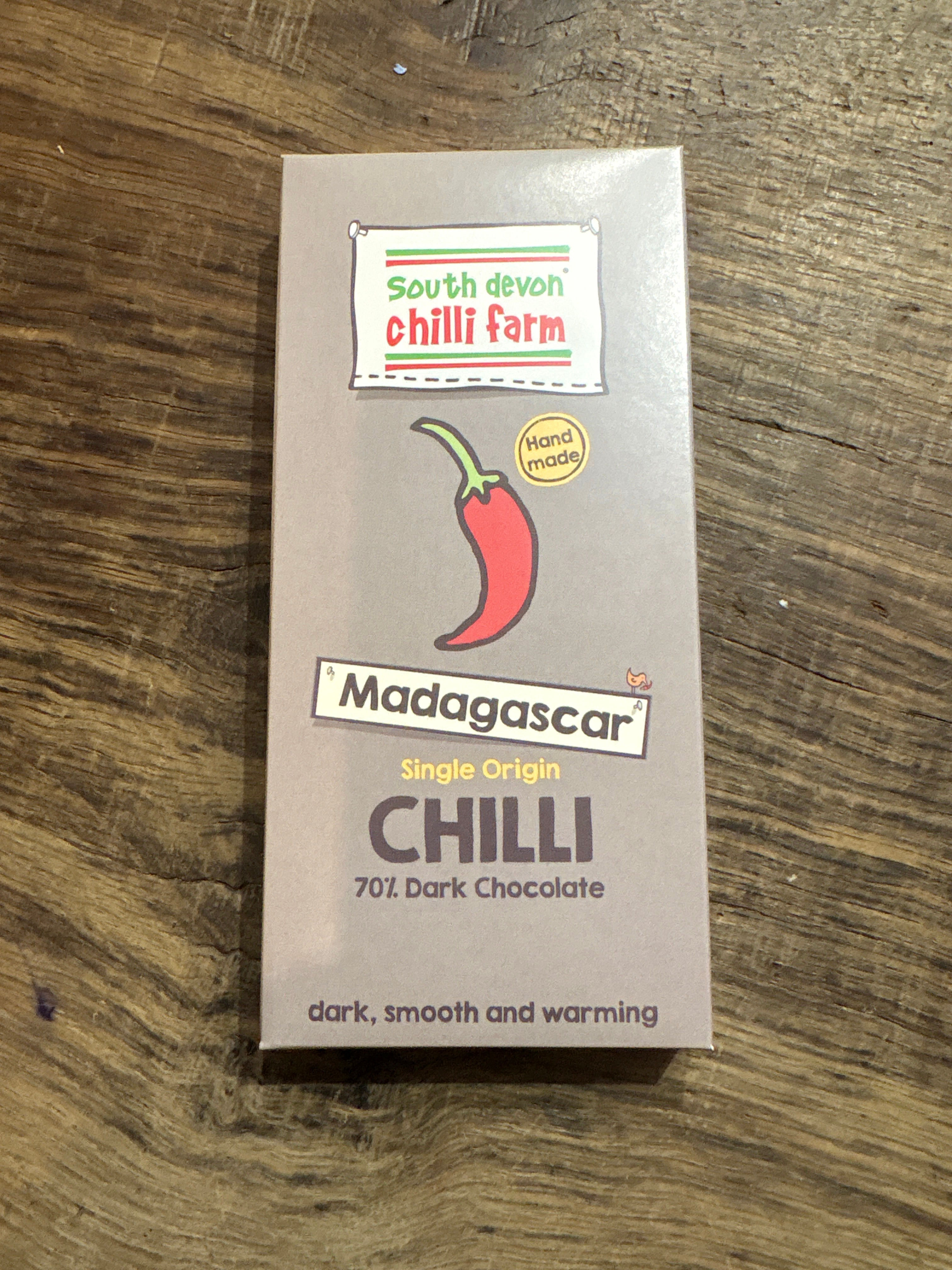 South Devon Madagascar Chilli Chocolate