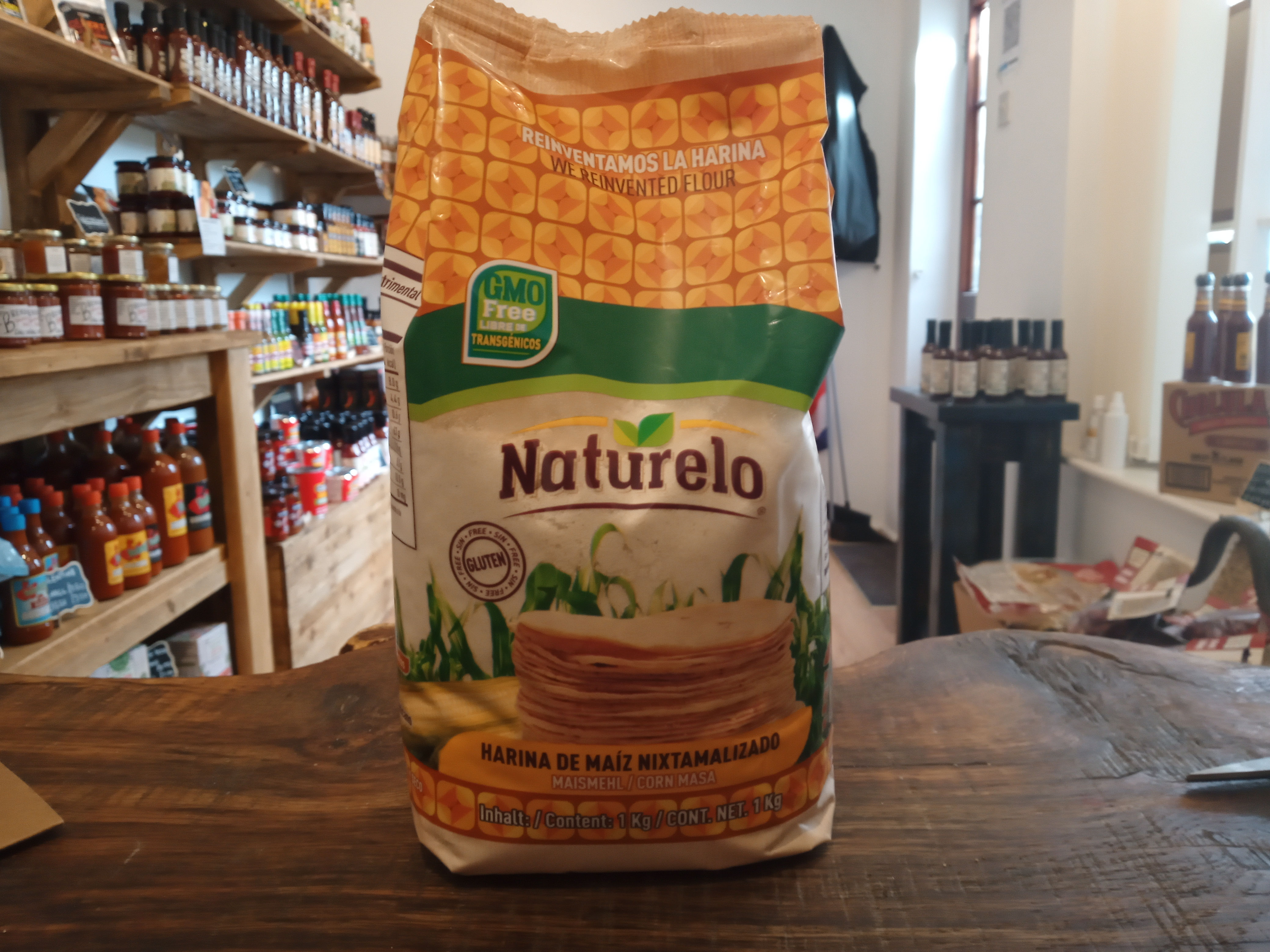 Naturelo Harina De Maiz Blanco